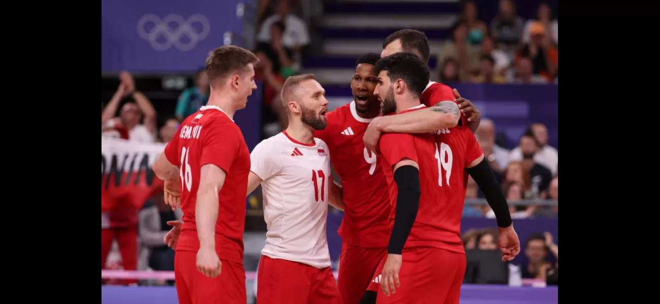 Why do Olympic volleyball players have different colored jerseys?