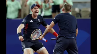 When is Andy Murray's Olympic quarter-final for doubles?