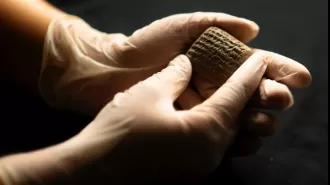 Ancient clay tablet reveals unexpected translation after 3500 years.