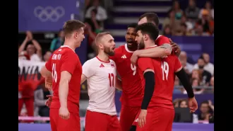 Why do Olympic volleyball players have different colored jerseys?