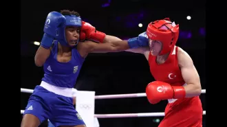 Why do female Olympic boxers wear headgear while males do not?