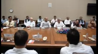 At an all-party meeting, Jaishankar stated that Hasina is in shock and the government is allowing her time before speaking to her.