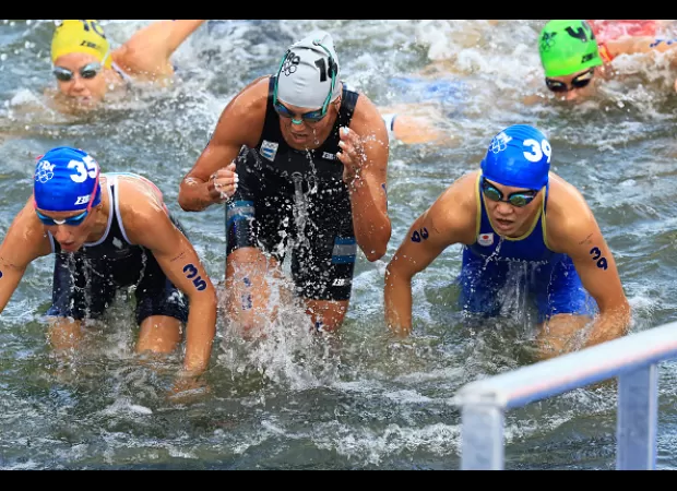 Triathlete at Olympics reveals disgust after swimming in dirty Paris river