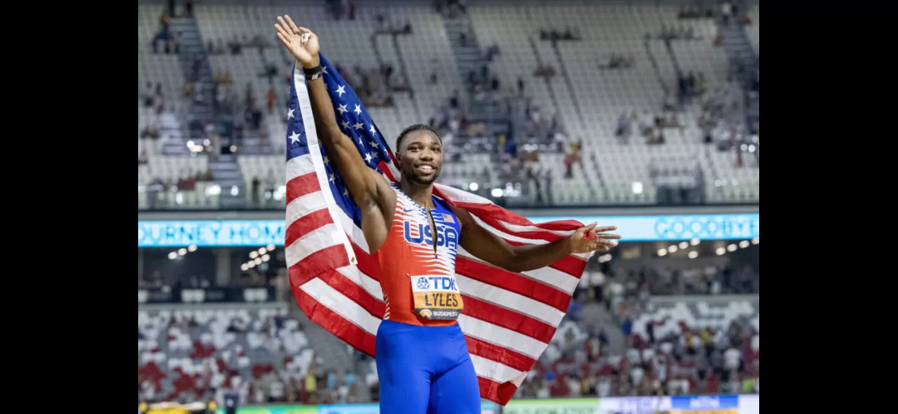 Noah Lyles defined a world champion and then became one himself.