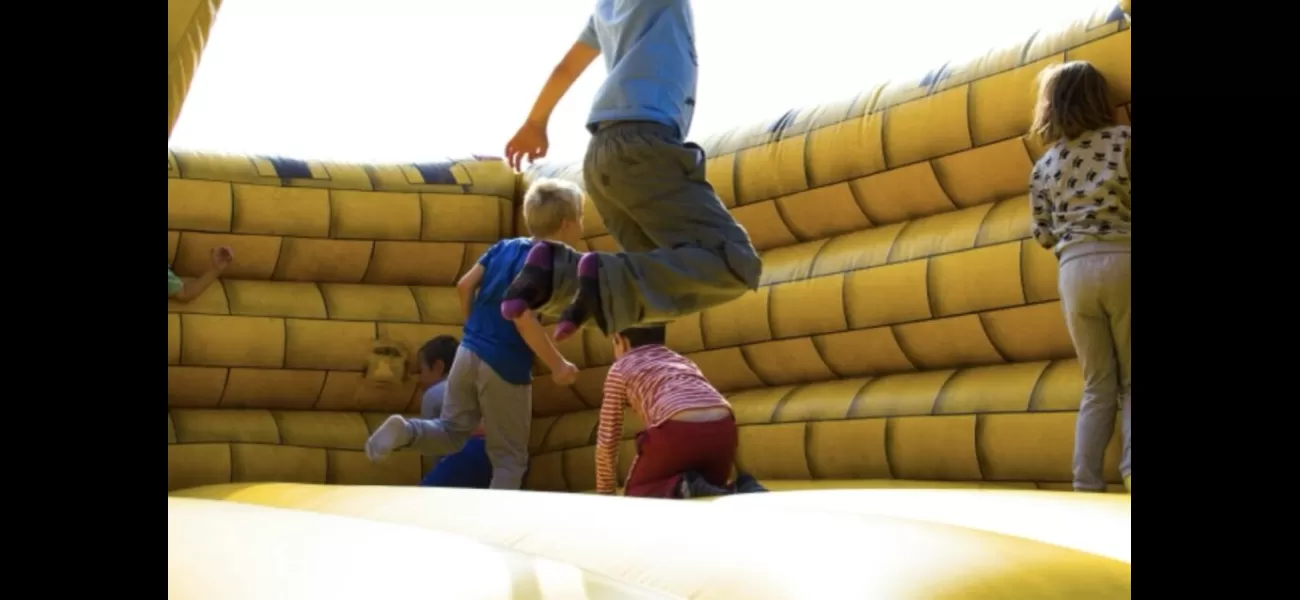 5-year-old boy dies after bounce house at baseball game flies into the air in Maryland.