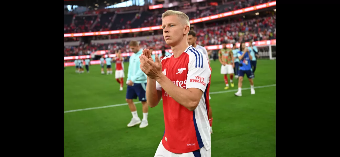 Zinchenko hints at future plans after switching squad number while playing for Arsenal.