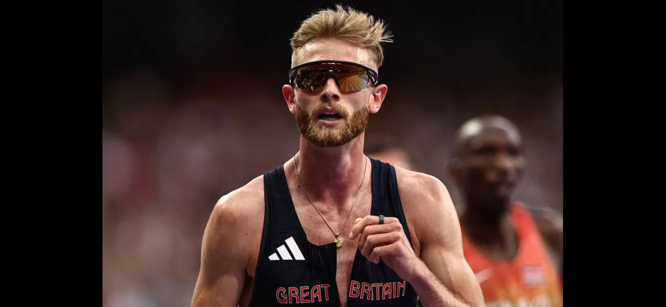 Michael Johnson points out that a mistake made by Josh Kerr may have prevented him from winning the Olympic gold in the 1500m final.