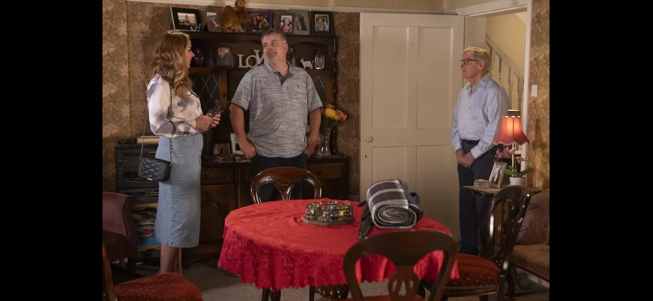 Two prominent Coronation Street actors evicted and given no place to live.