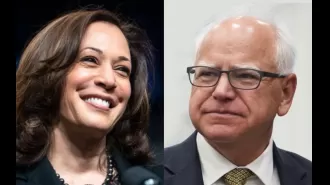 Harris joins forces with Walz to run for President as her Vice President.