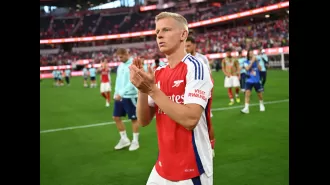 Zinchenko hints at future plans after switching squad number while playing for Arsenal.