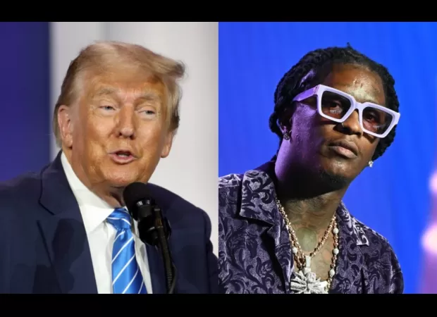 Trump defends Young Thug, says rapper deserves fair treatment.