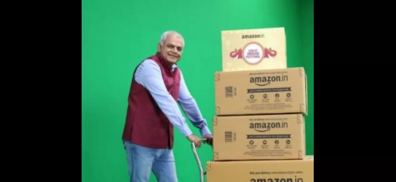 The leader of Amazon India, Manish Tiwary, steps down from his position.
