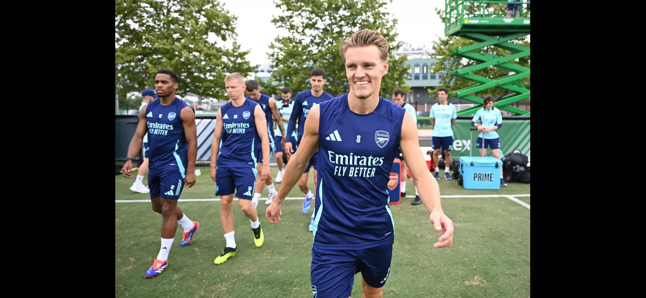 Odegaard compares Arsenal teammate to Messi, calling him 
