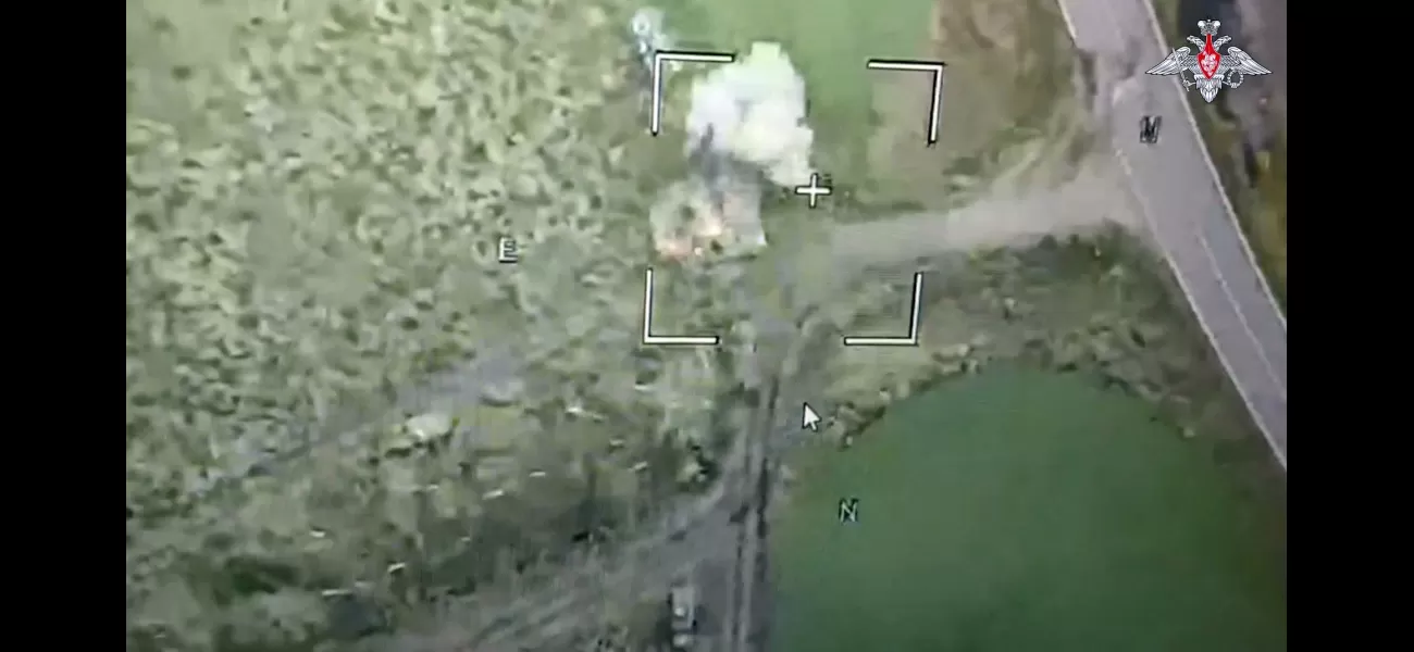 Putin is alarmed after Ukraine carries out a surprise attack across the border in Russia.