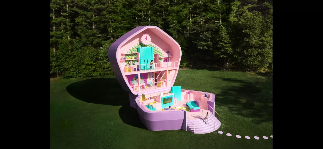Experience the nostalgia of the 90s at a unique Airbnb inspired by Polly Pocket.