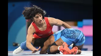 Vinesh Phogat, a wrestler from India, was disqualified from the Olympic final for being slightly over the weight limit by 100g.