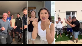 What's the meaning behind the popular 'just give me my money' trend on TikTok?