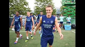 Odegaard compares Arsenal teammate to Messi, calling him 
