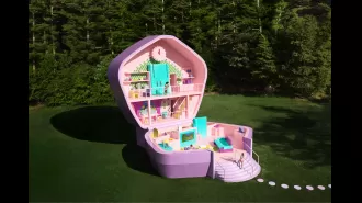 Experience the nostalgia of the 90s at a unique Airbnb inspired by Polly Pocket.