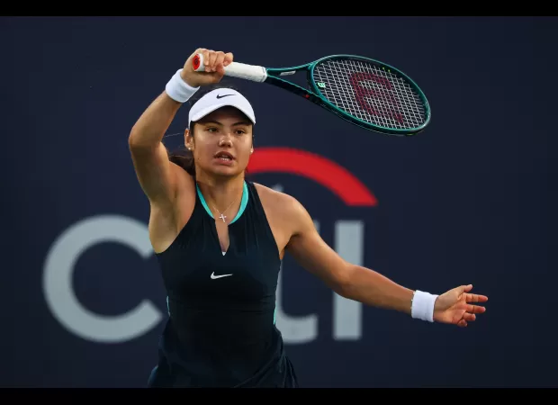 Emma Raducanu admits she was disappointed to miss out on the Olympics but is ready to bounce back at the US Open.