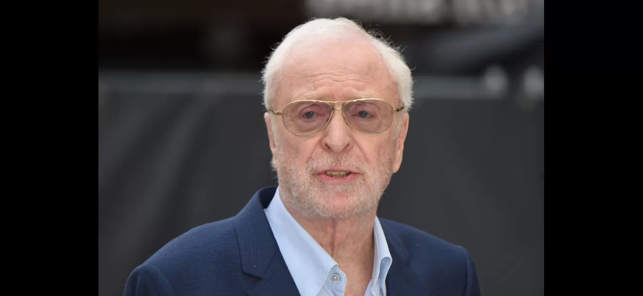 Michael Caine's two-word comment on UK race riots goes viral.