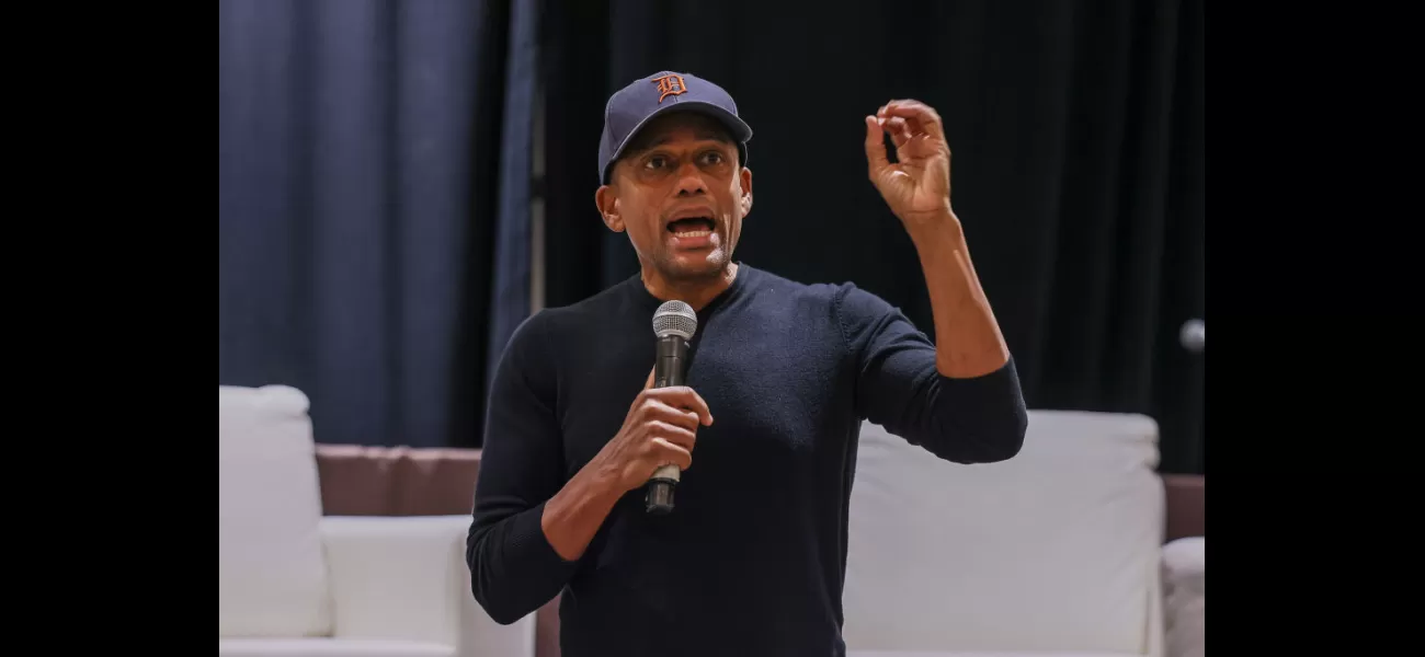 Actor Hill Harper discusses the advantages and disadvantages of AI technology while running for US Senate.