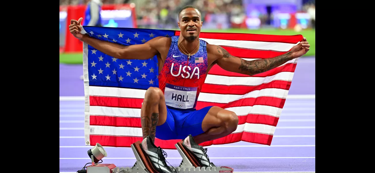 Quincy Hall's family celebrates his amazing comeback to win Olympic gold against Matthew Hudson-Smith.