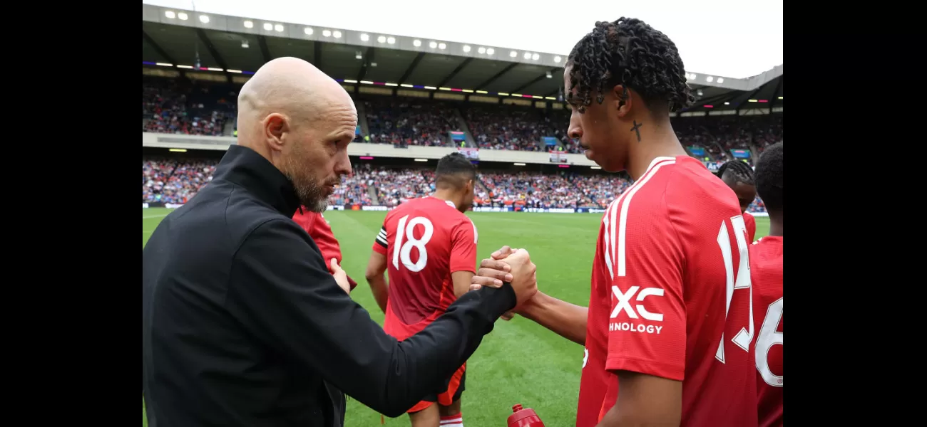 Erik ten Hag is very optimistic about Leny Yoro in his recent injury update.