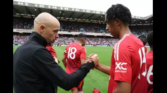 Erik ten Hag is very optimistic about Leny Yoro in his recent injury update.