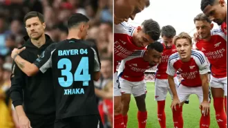 Xabi Alonso predicts Premier League title winner after Arsenal's dominant win over Bayer Leverkusen.