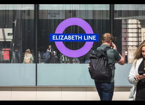 Underground line and airport flights in London affected by delays and cancellations.