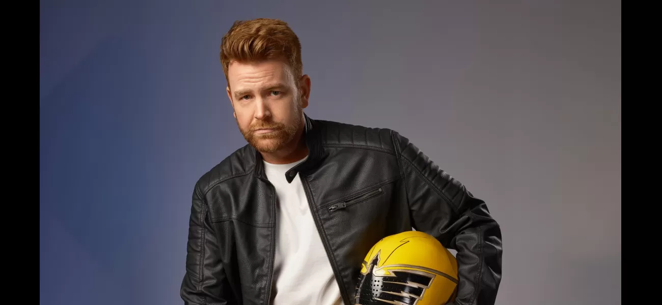 Former TV Power Ranger nervous about upcoming Edinburgh Fringe performance.