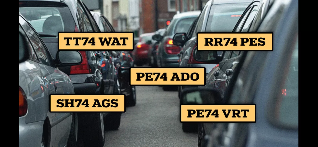 Having a 7WAT number plate could potentially lead to trouble with the law.