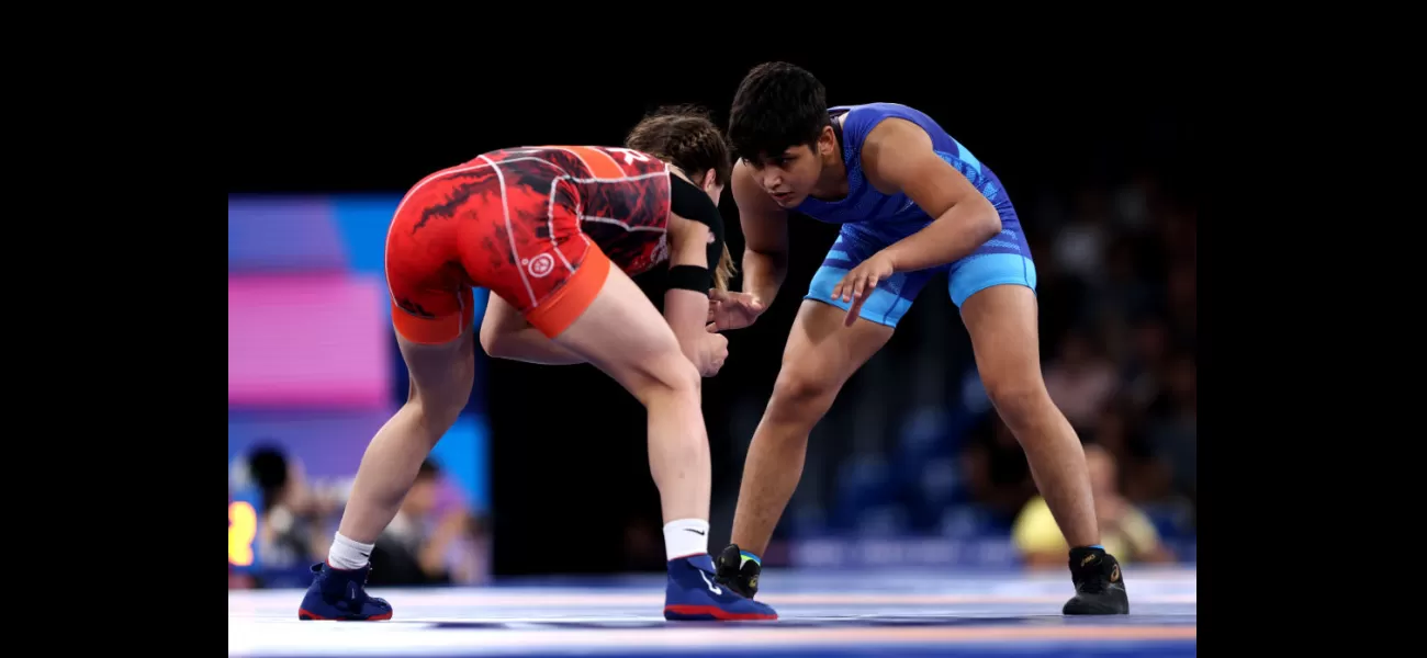 Wrestler sent home for breaking rules at Olympic village.