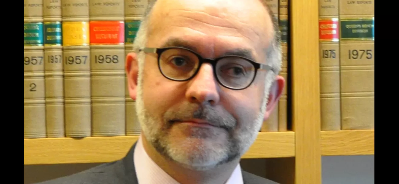 Judge sent inappropriate letter expressing romantic feelings to young and vulnerable staff member.