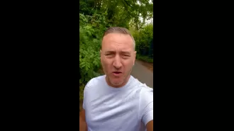 A celebrity revealed that their child is afraid to leave the house due to ongoing riots.