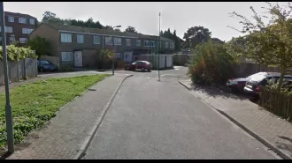 Police searching for shooter who injured three young boys in a London neighborhood.