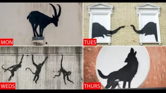 Exploring the significance behind four new Banksy artworks and the symbolism they hold.
