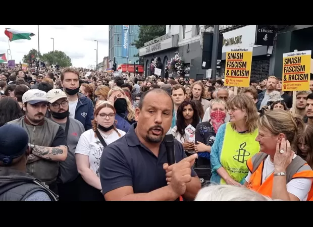 A Labour council member was detained for inciting violence during the UK riots.