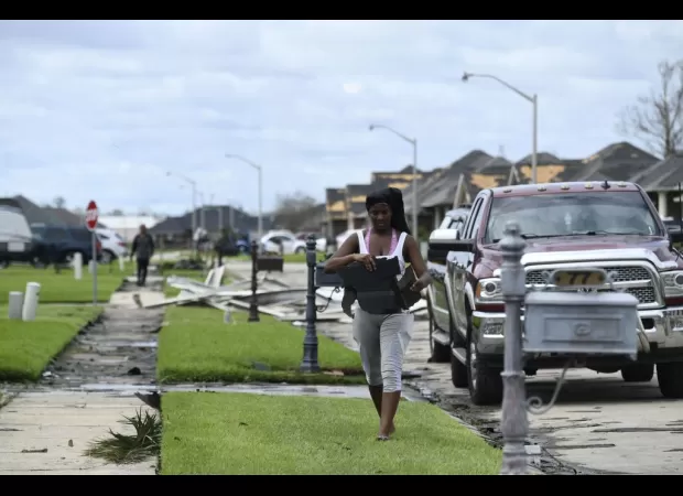 Houston neighborhoods struggle to bounce back one month after being hit by Hurricane Beryl.