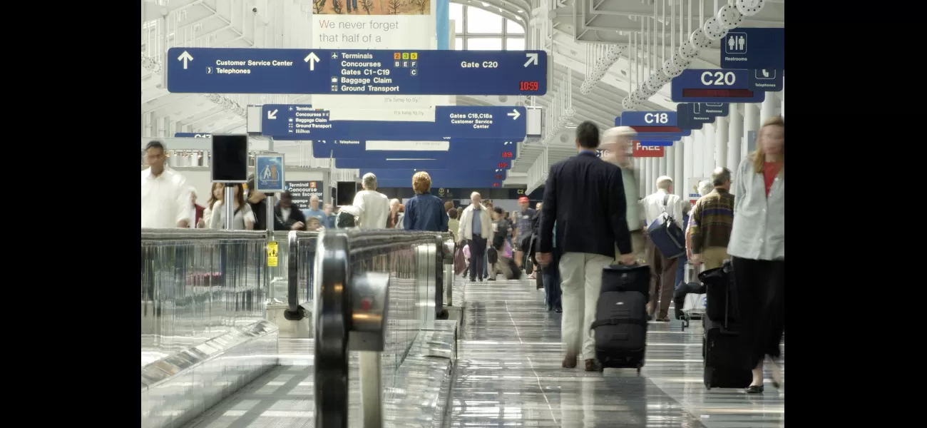 Woman died at airport baggage claim
