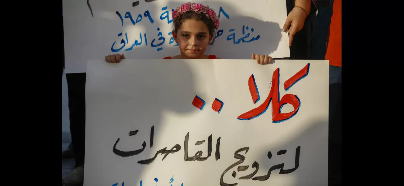 Iraqi lawmakers are considering a new law that would allow girls as young as nine to be married.