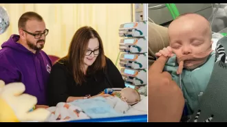 New mother of newborn pleading for families to consider organ donation.