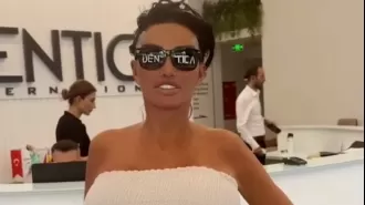 Katie Price criticized for ruining hotel guests' vacation and contaminating pool with pus from facelift.