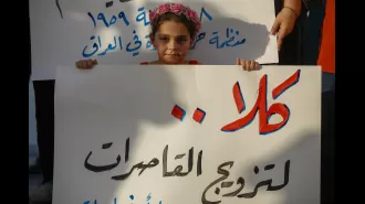 Iraqi lawmakers are considering a new law that would allow girls as young as nine to be married.
