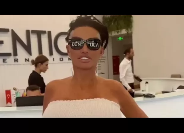 Katie Price criticized for ruining hotel guests' vacation and contaminating pool with pus from facelift.