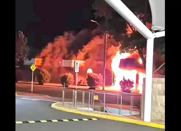 Police in New South Wales are looking into a fire at a tobacco shop that may have been intentionally set.