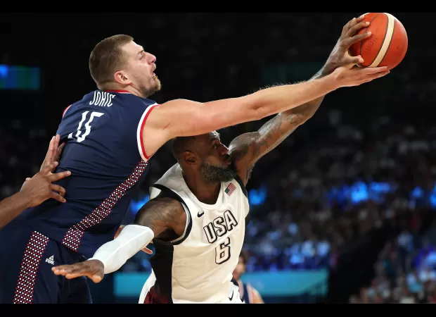 Nikola Jokic shines against US All-Stars in Paris, proving his greatness to the world.