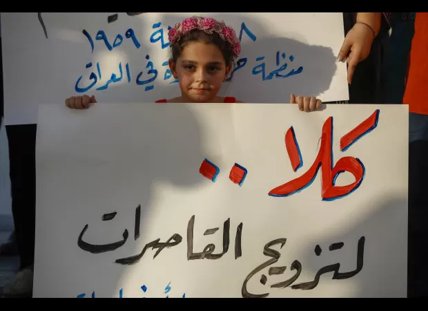 Iraqi lawmakers are considering a new law that would allow girls as young as nine to be married.