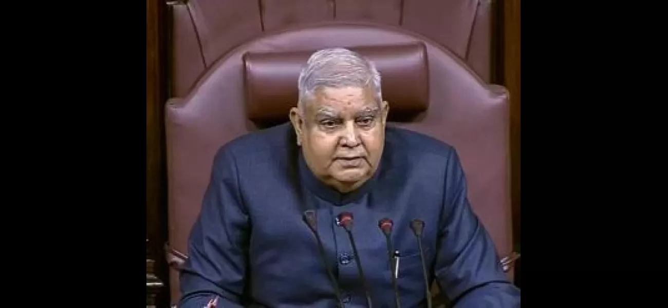 Opposition may submit a notice to remove Dhankhar as VP.